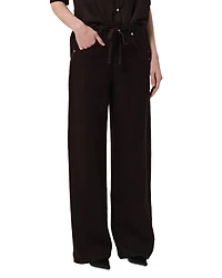 Brynn Drawstring Linen Trousers