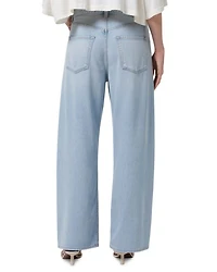 Brynn High Rise Wide Leg Jeans Portola