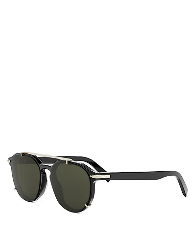 Dior DiorBlackSuit Ri Round Sunglasses, 56mm