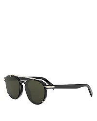 Dior DiorBlackSuit Ri Round Sunglasses, 56mm