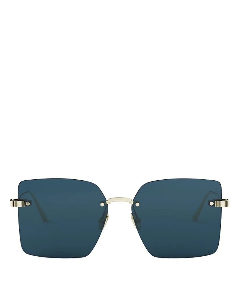 CDior S3U Square Sunglasses, 60mm