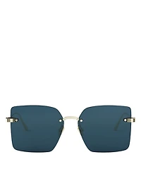 CDior S3U Square Sunglasses, 60mm