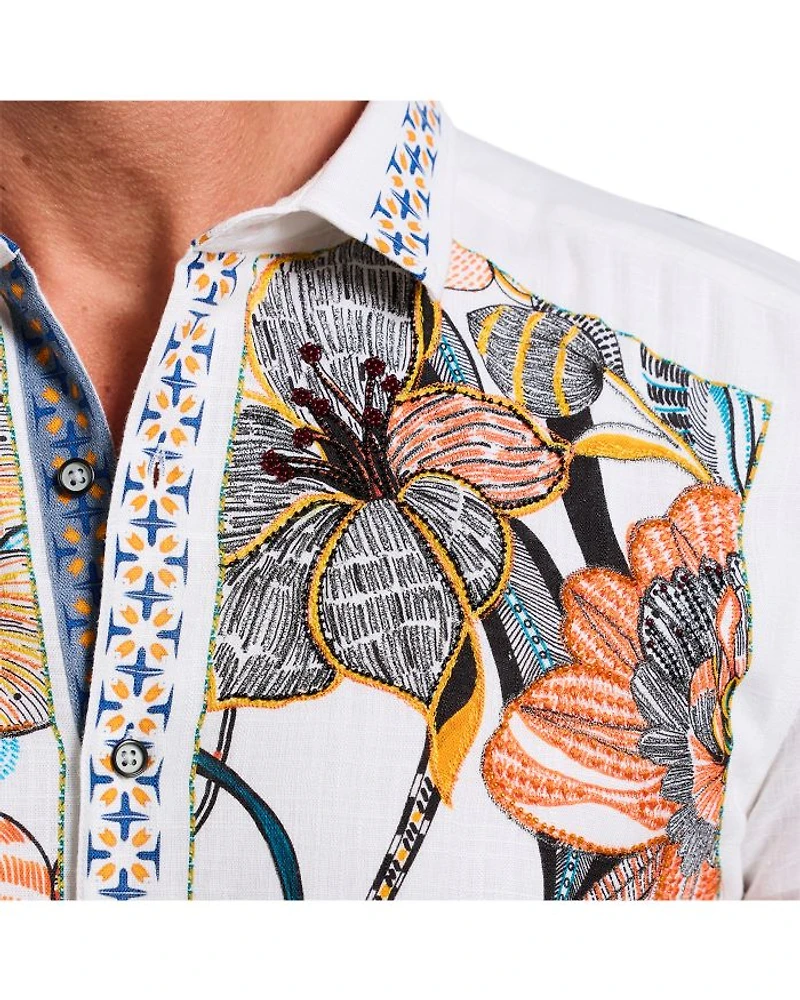 Manzu Classic Fit Button Down Shirt