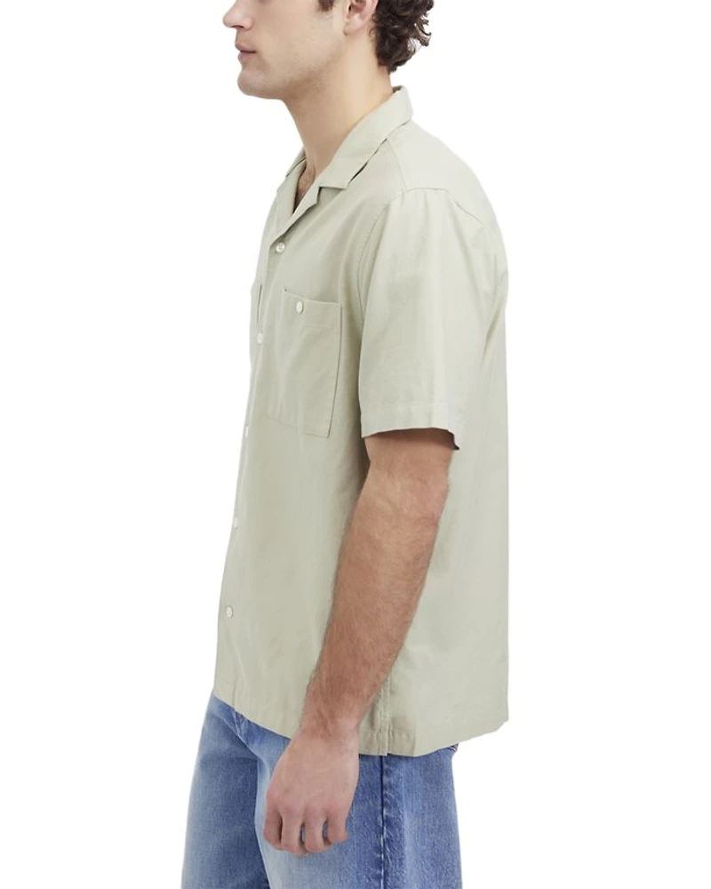 Camp Collar Short Sleeve Shirt