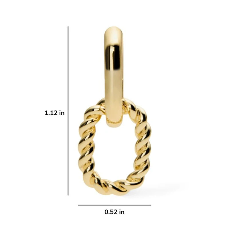 Double Hoop Earrings - Ash Double