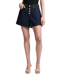 7 For All Mankind Kori Button Fly Denim Shorts
