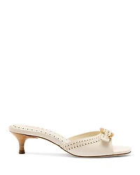 Women's Verona Kitten Heel Mule Sandals
