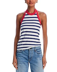 Striped Halter Top