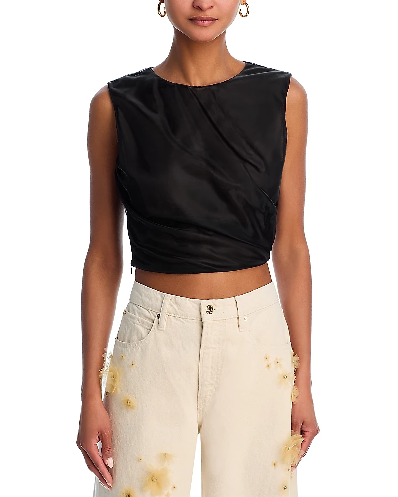 Frame The Mesh Twist Tank