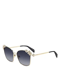 kate spade new york Kileen Square Geometrical Sunglasses, 59mm