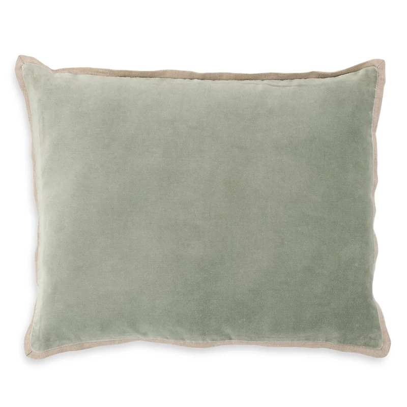 Annie Selke Gehry Velvet Linen Decorative Pillow Cover