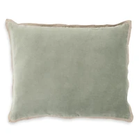 Annie Selke Gehry Velvet Linen Decorative Pillow Cover