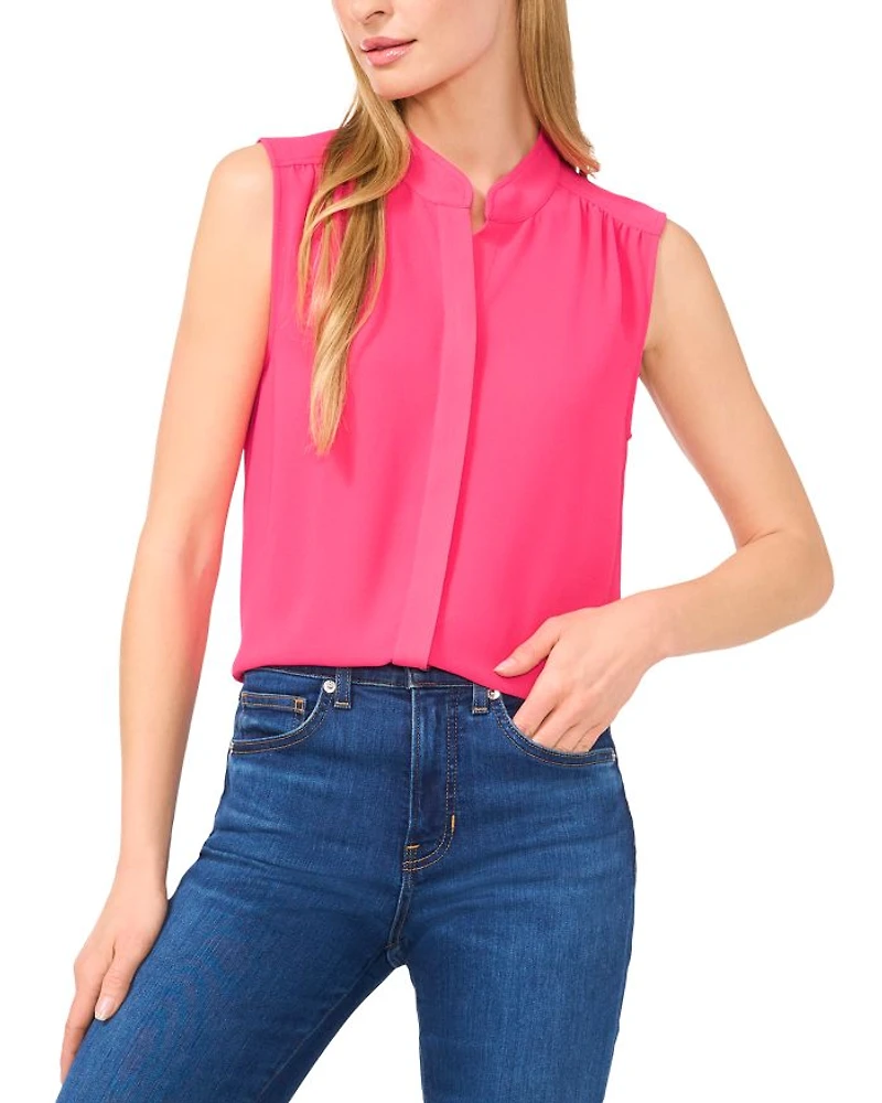 Open Collar Top