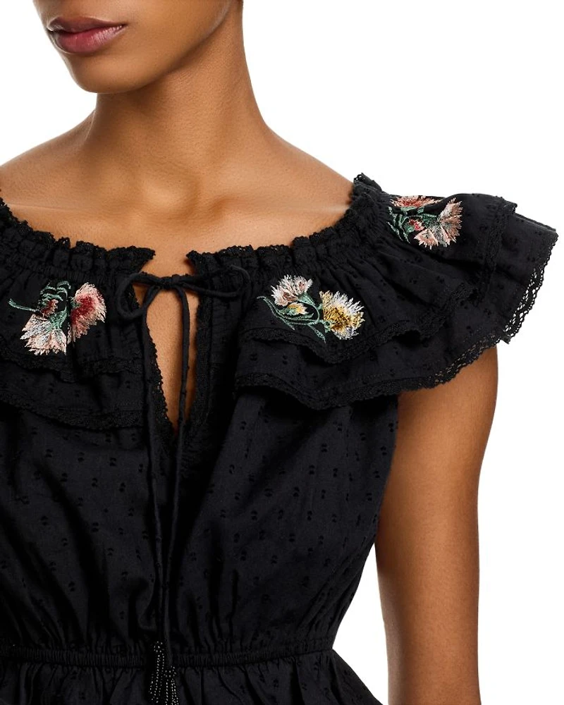 Embroidered Top