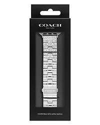 Apple Watch® Stainless Steel & Crystal Bracelet