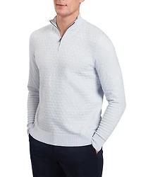 Ted Baker T Stitch Quarter Zip Pullover Sweater