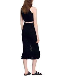 Knit Midi Skirt