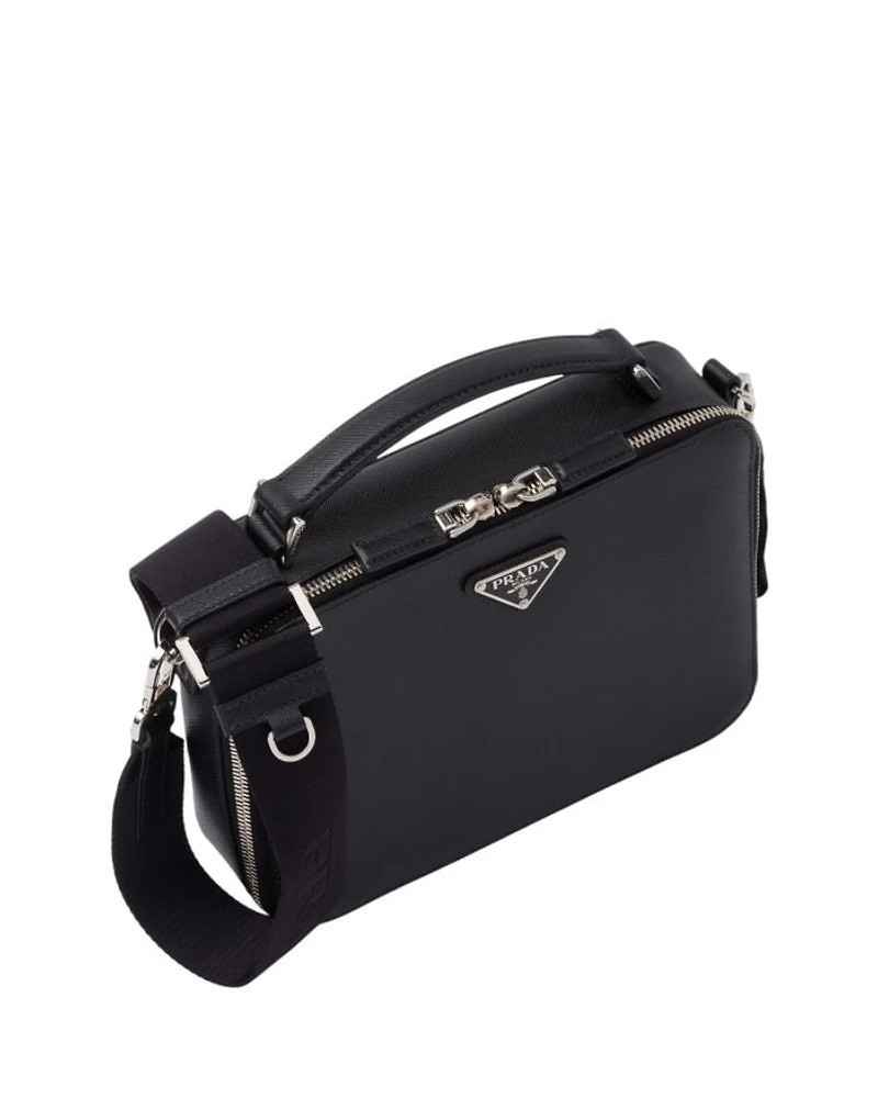 Medium  Brique Saffiano Leather Bag