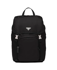 Re-Nylon and Saffiano Leather Backpack