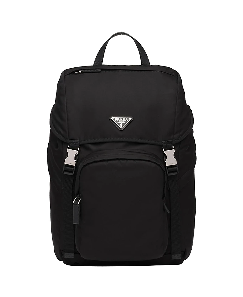 Prada Re-Nylon and Saffiano Leather Backpack