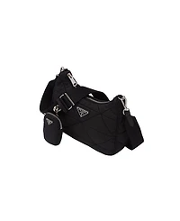 Padded Re-Nylon Shoulder Bag