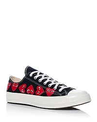 Comme Des Garcons Men's Low Top Lace Up Sneakers