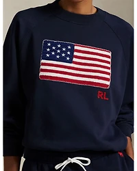 Logo Flag French Terry Crewneck - Exclusive