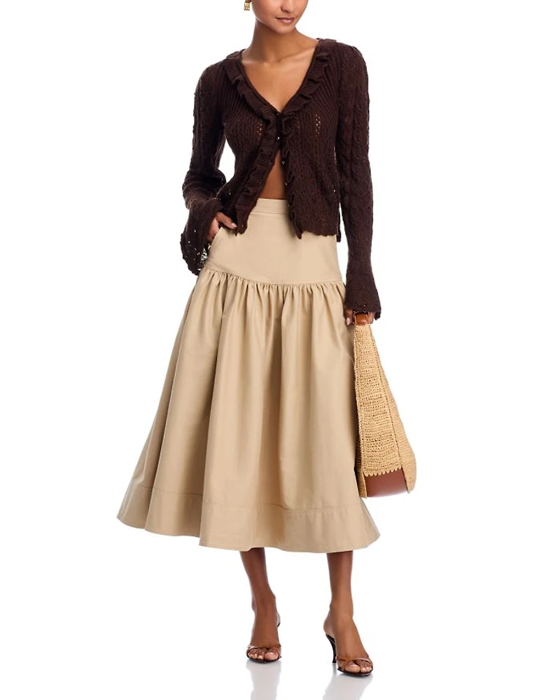 V Neck Cardigan Sweater