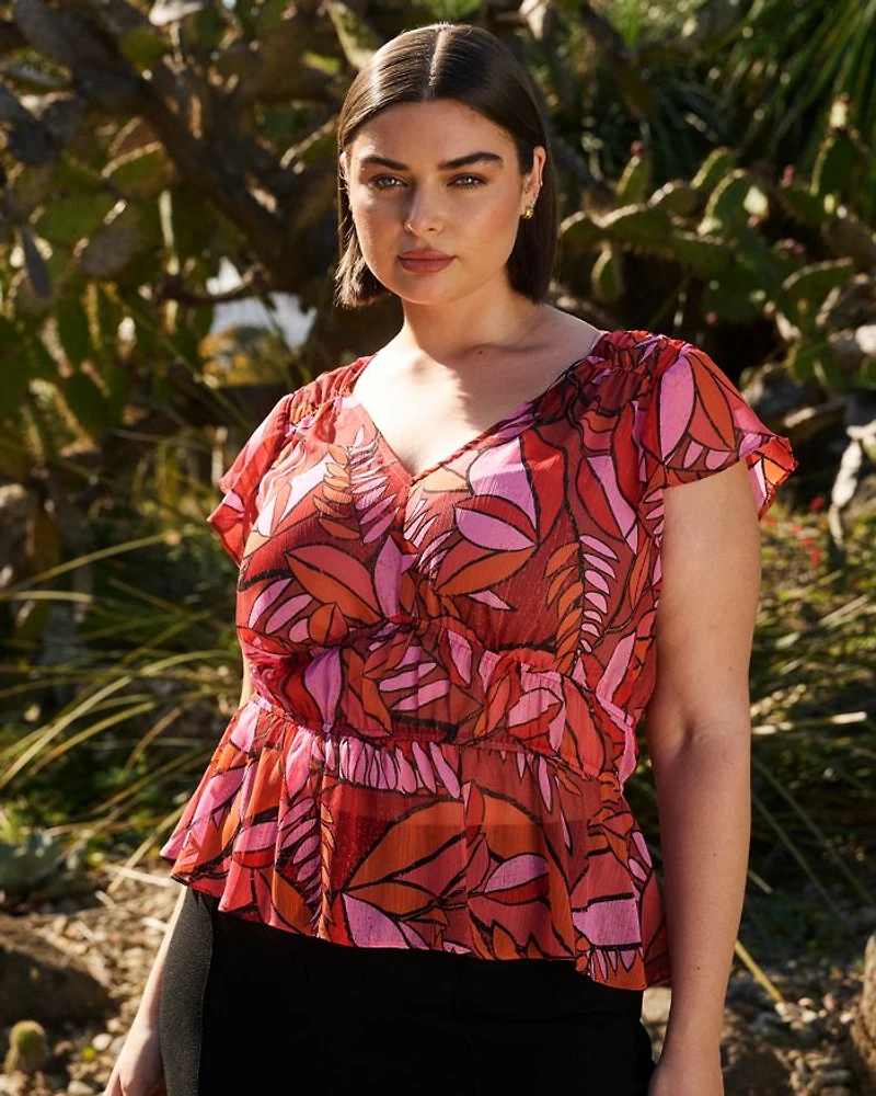 Aster Sheer Top