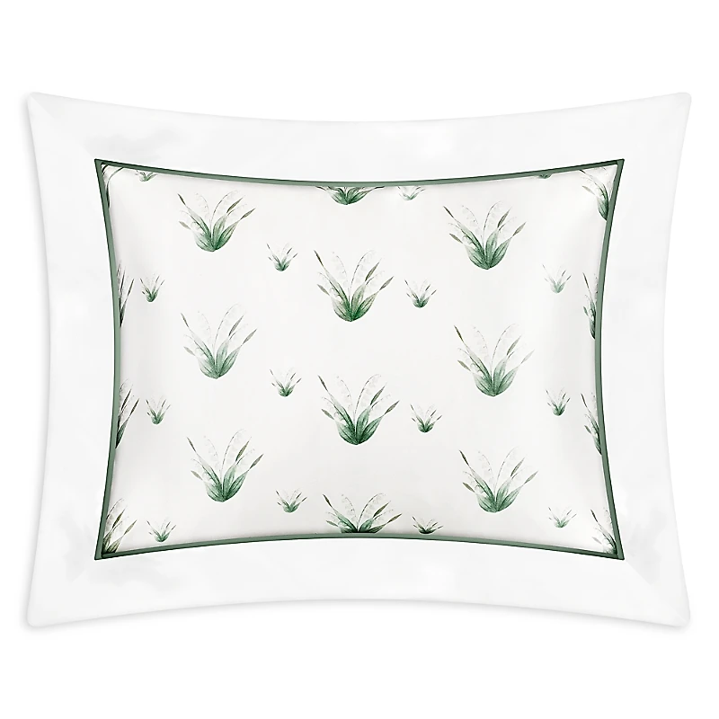 Gingerlily Lily of the Valley Silk Oxford Standard Pillowcase