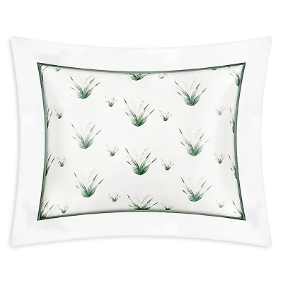 Gingerlily Lily of the Valley Silk Oxford Standard Pillowcase
