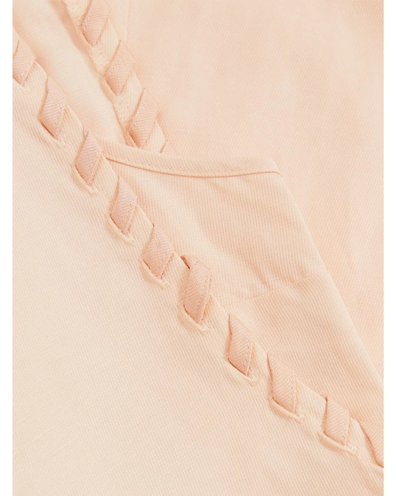 Stitched Trim Dress