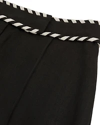 Fawn Waistband Linen Shorts