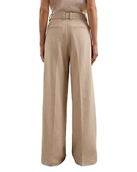 Devon Wide Leg Linen Pants