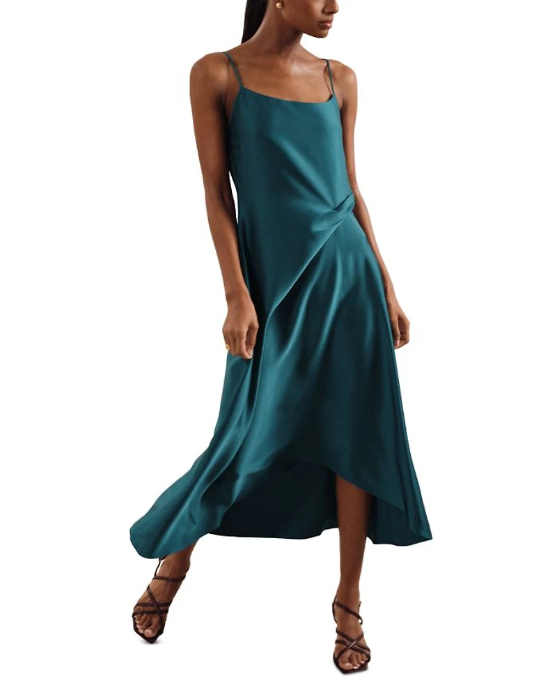 Zoe Draped Slip Dress