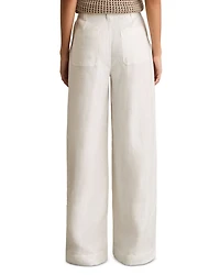 Ashby Wide Leg Linen Pants