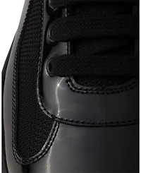 Men's Patent Leather and Technical Fabric America's Cup Sneakers