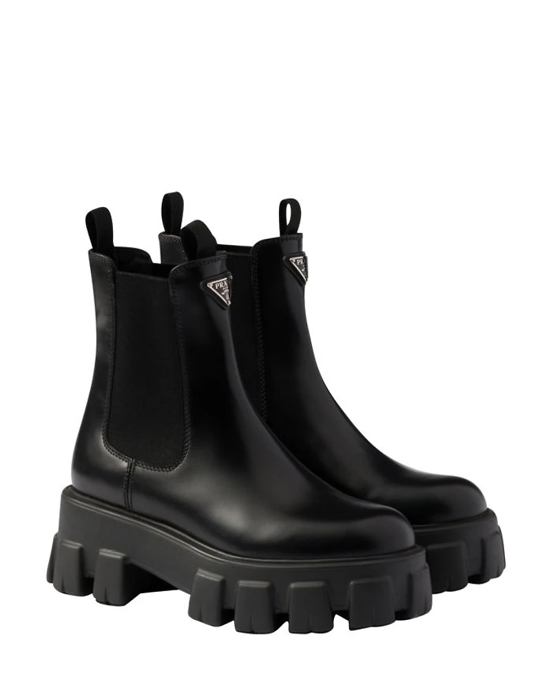 Women's Monolith Brushed Leather Chelsea Boots