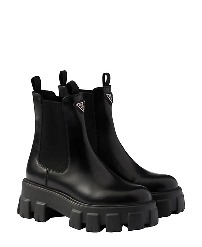 Women's Monolith Brushed Leather Chelsea Boots