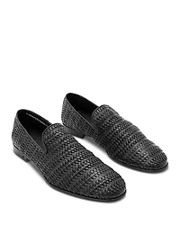 John Varvatos Men's Venice Woven Slip On Shoes