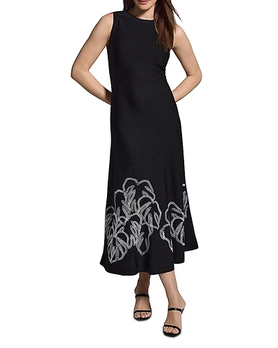 Nic+Zoe Embroidered Twirl Dress