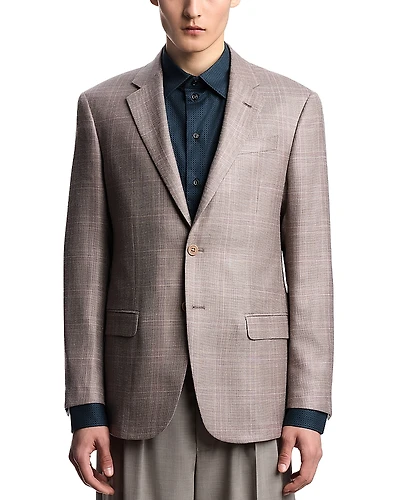 Emporio Armani Regular Fit Notch Lapel Blazer