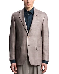Emporio Armani Regular Fit Notch Lapel Blazer