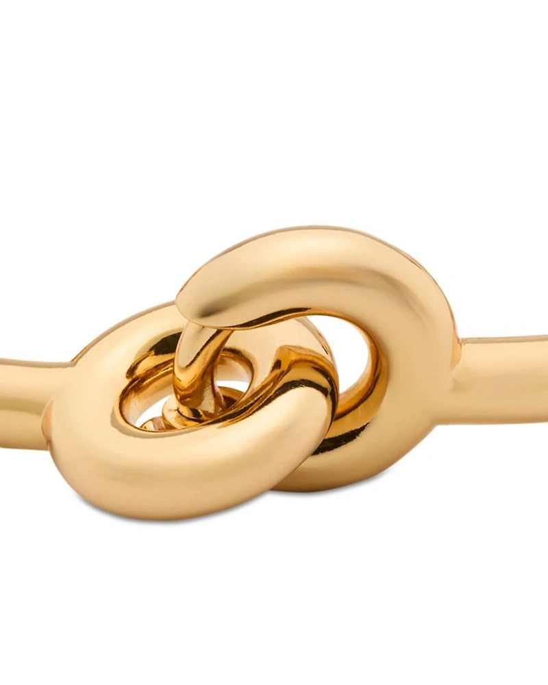 Interlock Bangle Bracelet