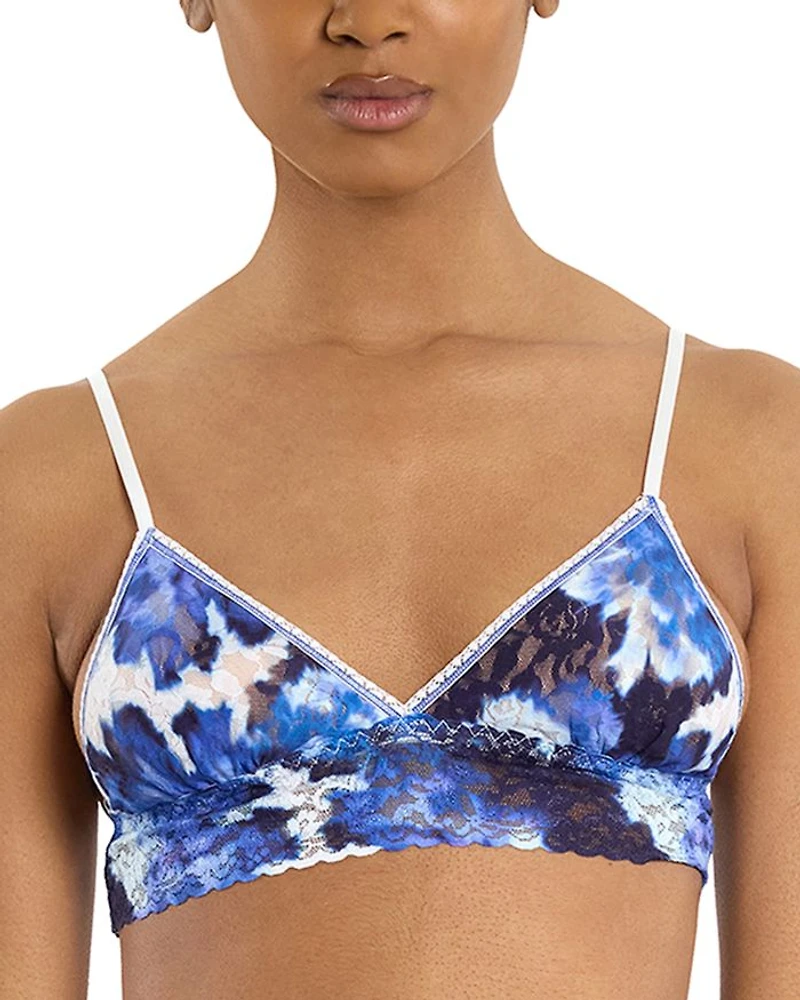 Printed Signature Lace Bralette