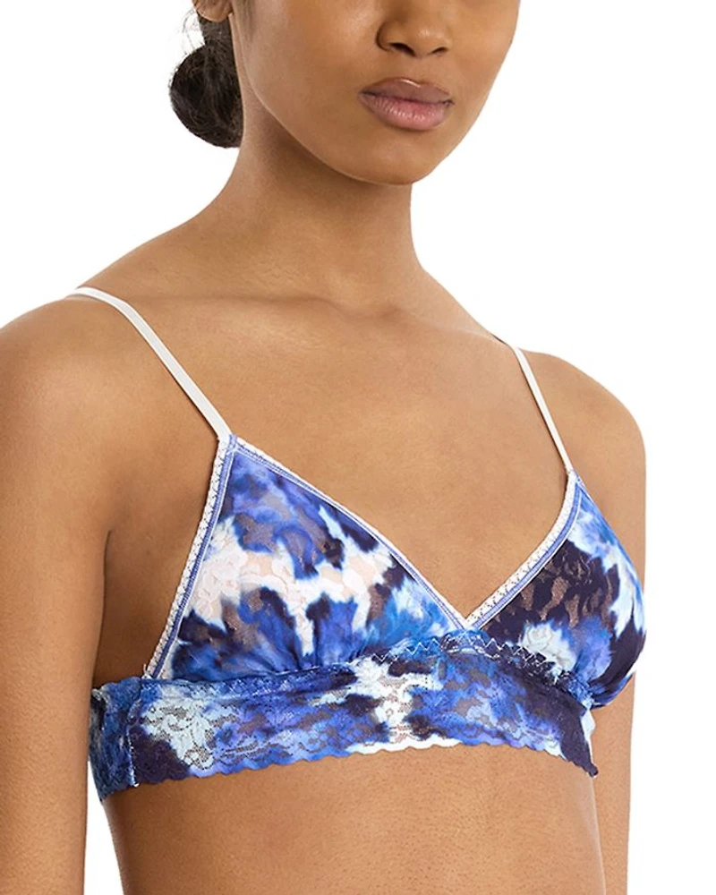 Printed Signature Lace Bralette