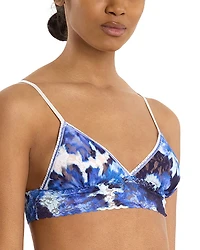Printed Signature Lace Bralette