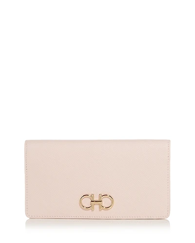 Ferragamo Gancini Leather Wallet