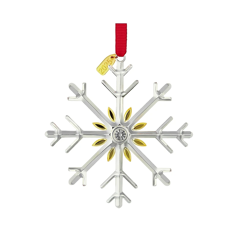 Nambe Annual Snowflake Ornament 2025