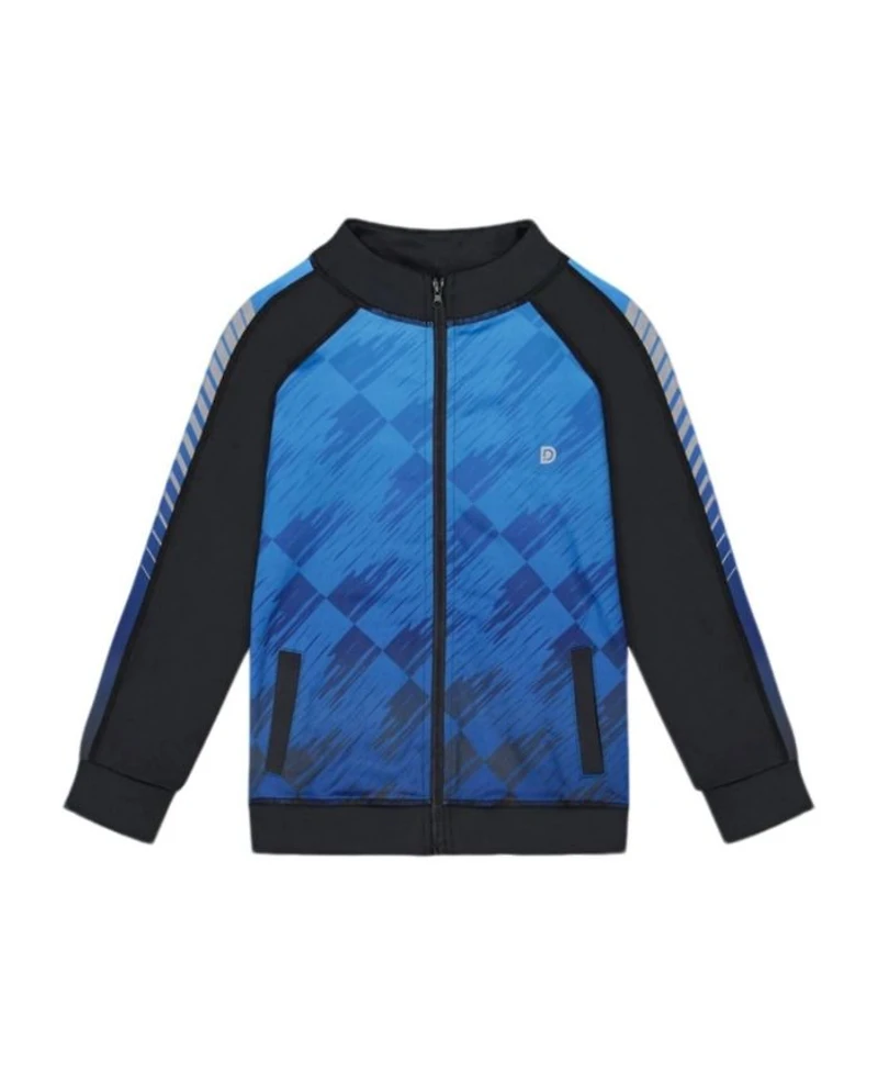 Boys' Printed Full Zip Athletic Cardigan